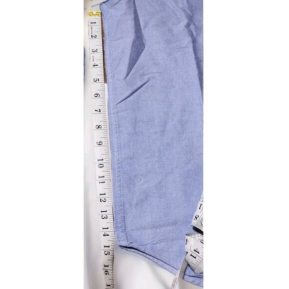 CARROTS By Anwar Carrots Blue Button Down Long Sleeve Arm Logo Shirt -Size Large - Picture 5 of 8